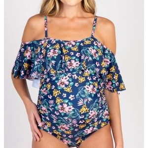 Pink Blush maternity swimsuit